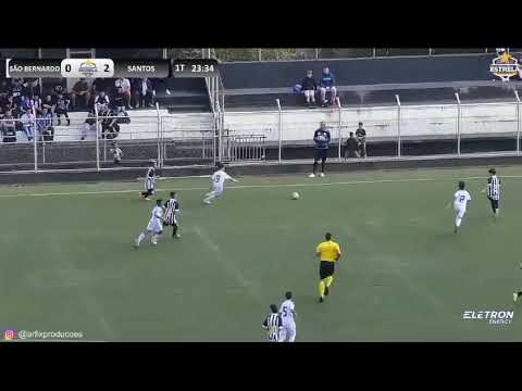 Santos x Referência - Sub 12 - melhores momentos Gabri