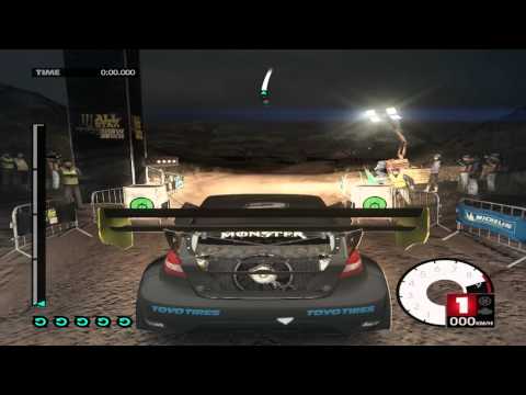 DiRT 3 Walkthrough HD ENG/PL part 22 - Monster Energy All Star Showdown 1/2 THE HARDEST