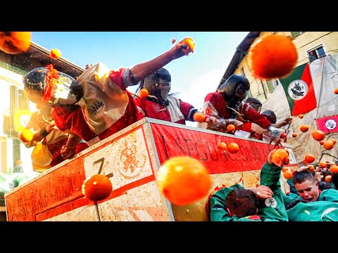 BATTAGLIA DELLE ARANCE | Storico Carnevale di Ivrea 2019