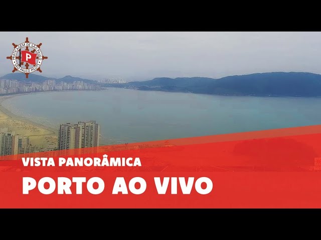 Live webcam view of Santos Bay Skyline Panorama