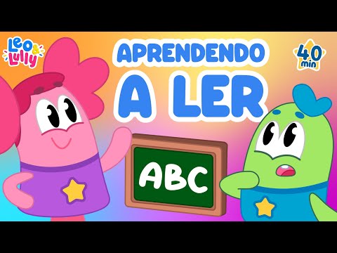O MELHOR VÍDEO PARA APRENDER A LER - VOL 2 | + 40 MIN DE VÍDEOS PARA AJUDAR NA ALFABETIZAÇÃO