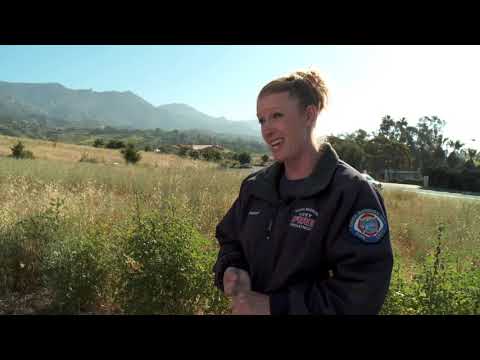 Santa Barbara Fire Department Wildland Fire Training  - 2017-06-12