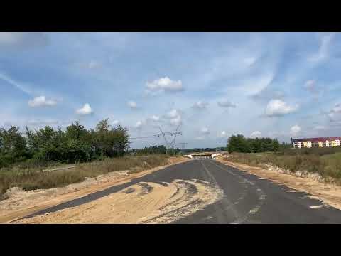 Przejazd trasą główną pomiędzy km 5+500 a 4+700