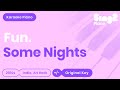 Fun Some Nights Piano Karaoke
