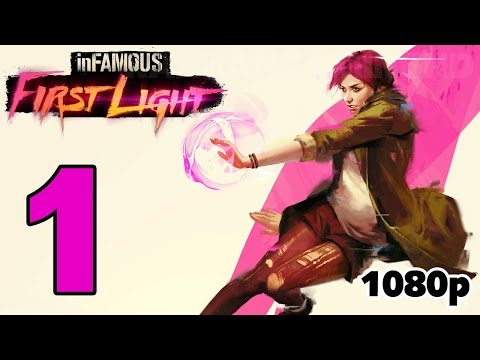 inFAMOUS First Light Walkthrough PART 1 [1080p] No Commentary TRUE-HD QUALITY