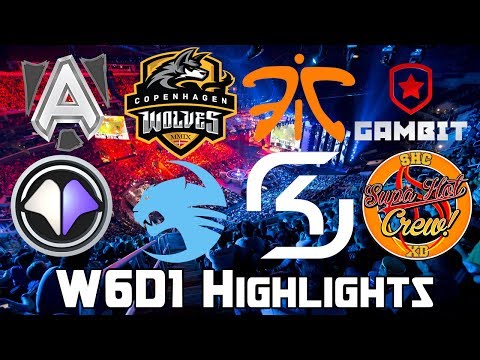 2014 EU LCS Spring Split W6D1 Highlights