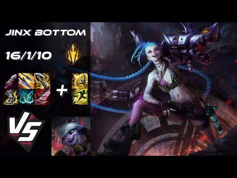 BOTTOM Jinx vs Tristana - EU Grandmaster Patch 25.20