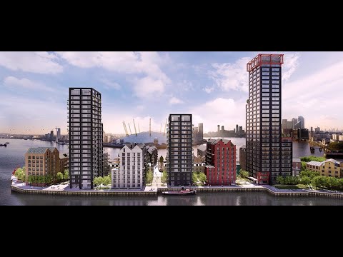 Stylish Studio Living in East London, Leamouth Peninsula