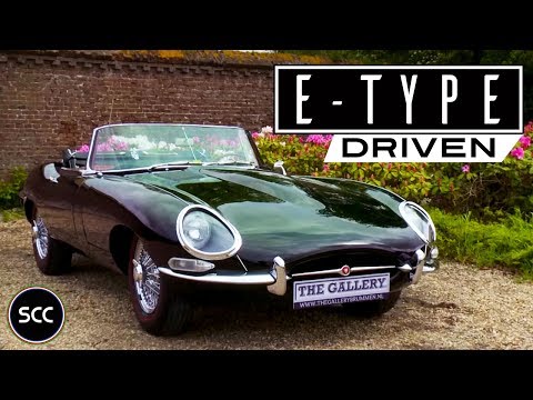 JAGUAR E-TYPE S1 4.2 Convertible 1966 - Test drive in top gear - E Type XK-E engine sound | SCC TV
