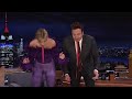 Millie Bobby Brown Challenges Jimmy To A Fruit By The Foot Race