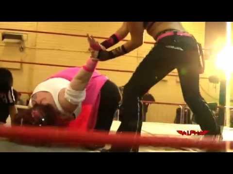 MISS NIKI NITRO V'S KANDI LUV ALPHA PRO WRESTLING (With Channel 7 Airways)