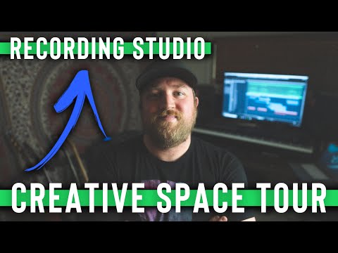 Creative Space Tour!  My RECORDING and EDITING STUDIO!
