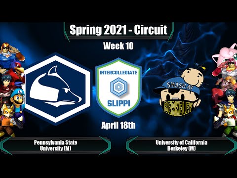 Spring 2021 Circuit - Week 10 - Pennsylvania State University (M) vs. University of California: Berk