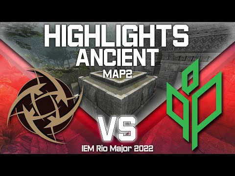 Sprout vs NiP - ANCIENT (map 2) - IEM Rio Major 2022 | CSGO