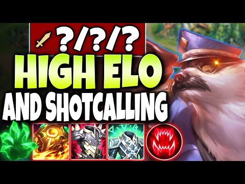How Important is SHOTCALLING in HIGH ELO? PoliceBear Knows! 🔥 LoL Top Best Volibear s11 Gameplay