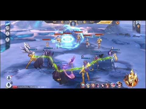 Saint seiya awakening, when u don't know evil saga skill and clone it 😂