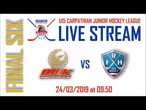 CJHL U15 FINAL SIX: Debreceni Hoki Klub - Poland Select U15