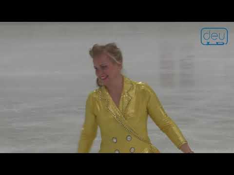 Marjo Juntunen-Nielsen. Gold Ladies II, Artistic skate. Oberstdorf 2019