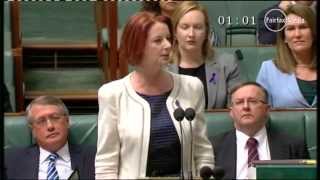 Gillard Attacked Bishop