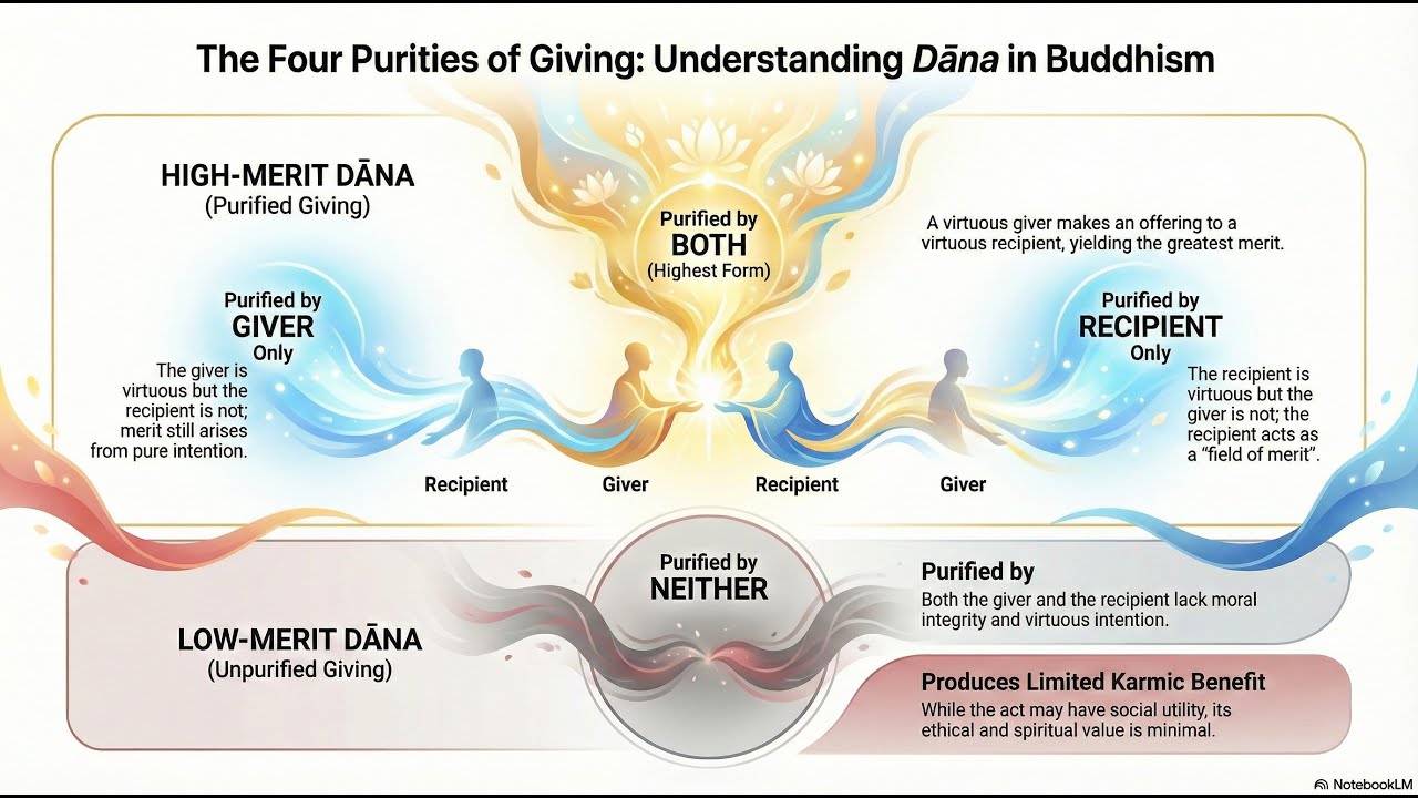 Memurnikan Dāna: Transformasi Batin dalam Praktik Memberi