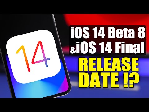 iOS 14 Beta 8 & iOS 14 FINAL Release Date !?