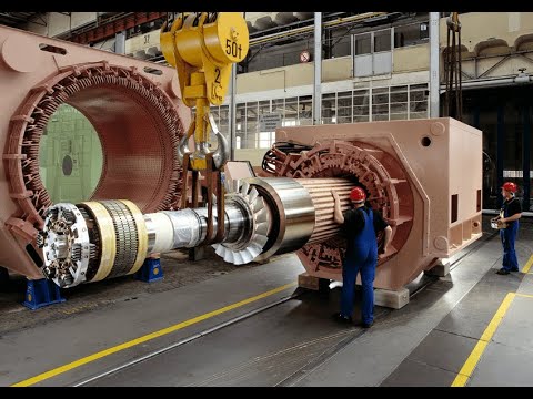 Giant Electric Motor Repair EXPERTS Reveal Their Secrets. Inside Electric Motor Repair Workshop