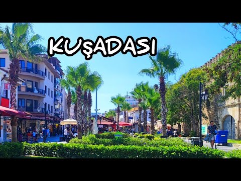 KUŞADASI TÜRKIYE CENTRUM WALKING TOUR | SUMMER 2026 | 4k UHD 60fps