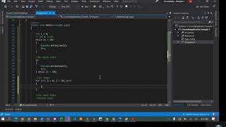 C# Hands On - Loops
