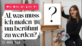 AI beschreibt mir ein Kunstwerk das mich berühmt macht // I'mJette