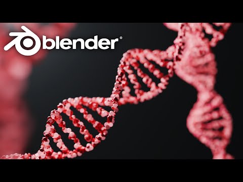 DNA is so EASY in Geometry Nodes | Tutorial