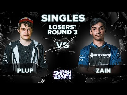 Plup vs Zain - Losers' Round 3: Melee Singles - Smash Summit 8 | Sheik vs Marth