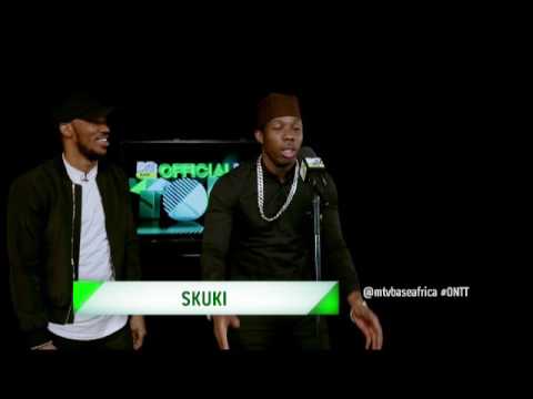 Skuki freestyles to Runtown's Mad Over You on the Official Naija Top 10