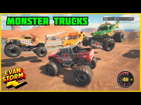 Let's Play Monster Jam Steel Titans with Northern Nightmare Career Mode