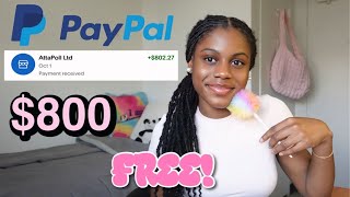 HOW TO GET FREE PAYPAL MONEY (MAKE $100 A DAY)