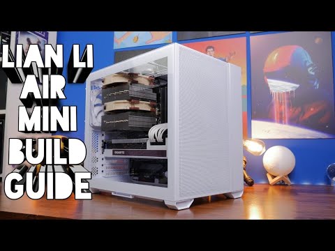 Lian Li O11 Air Mini with an air install - how to guide with features and review