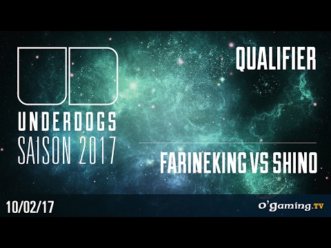 FarineKing vs Shino - Underdogs 2017 Saison 1 Qualifier - Starcraft II