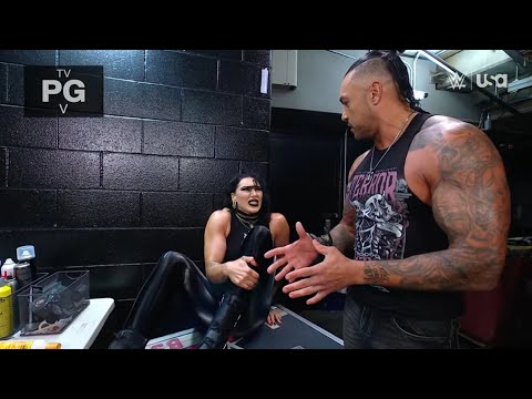 Rhea Ripley And Damian Priest Backstage Segment - Wwe Raw 9/2/24