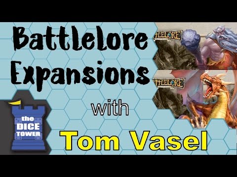 Battlelore Monster Expansions Review - with Tom Vasel
