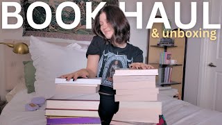 HUGE BOOK HAUL & unboxing special editions/book boxes