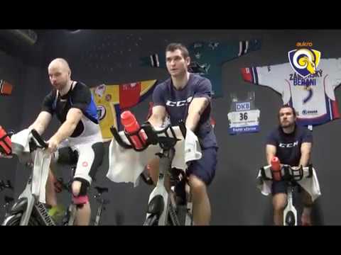 Kondiční trénink Aukro Berani Zlín ve Vita Sana Club