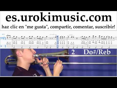 Tutorial de Trombón Fall Out Boy - Heaven's Gate Clases Notas um-ih927