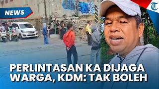 GERCEP! Dedi Mulyadi Tindak Lanjuti Perlintasan Kereta di Bekasi yang Dijaga Warga seusai Laka