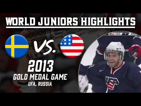 Sweden vs. United States | 2013 WJC Gold Medal Game | Extended Highlights