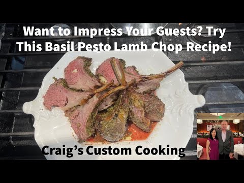 Basil Pesto Lamb Chop Recipe!