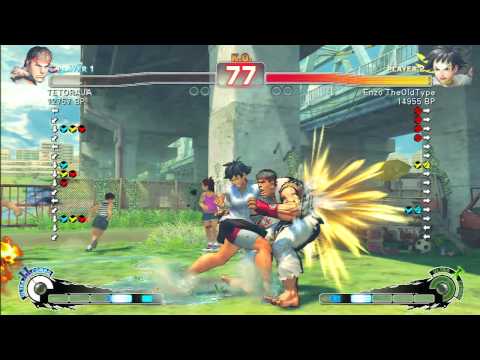 SSF4 Rank Match  TETORAJA (RY)  vs  Enzo TheOldType (MK)