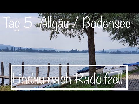 A L L G Ä U/BADEN-WÜRTTEMBERG: Tag 5/5:  Radtour zum Bodensee, von Lindau nach Radolfzell