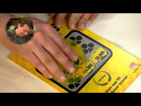 Joakim från Luleå skrapar Triss - Nyhetsmorgon (TV4)