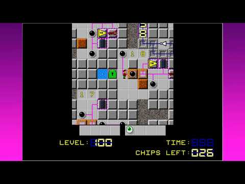 Chip's Challenge 2 - 17: Binary Sunset