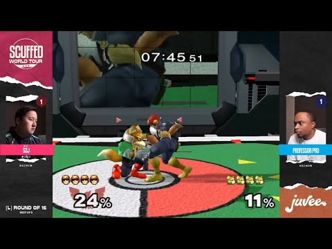 S2J (Captain Falcon) vs. Professor Pro (Fox) | Scuffed World Tour Melee Losers Round of 16