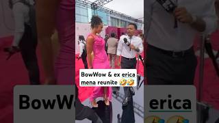 #bowwow reunites with ex-fiancée #ericamena on the #betawards2025 #redcarpet #trending #viral